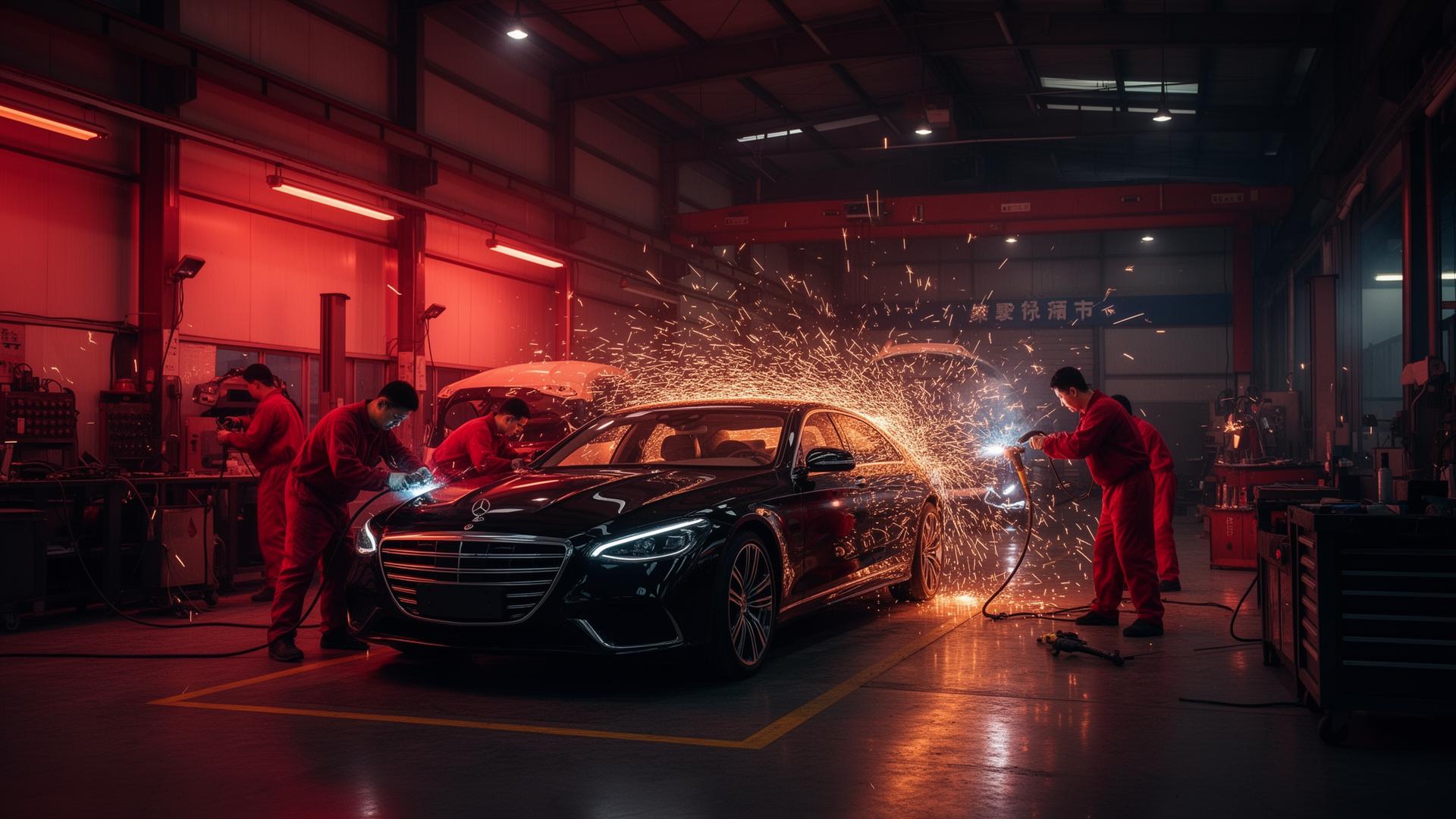 Кузовной цех Shifu Garage во Владивостоке